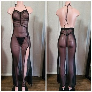 Black Mesh Beach cover New Size S, M, L available strech. PRICE TODAY ONLY 🚨.